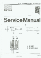 Philips - 22-RH-465-Service-Manual